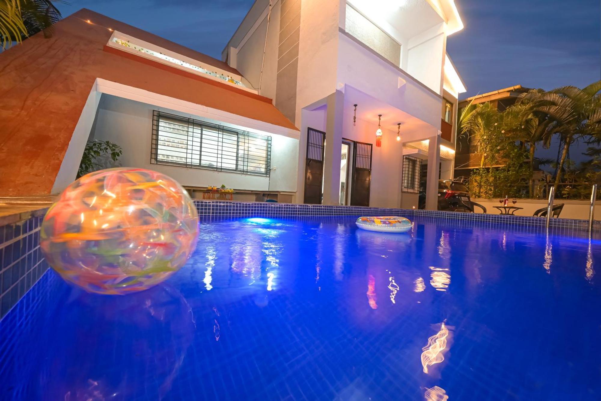 Ll Empyrean Stay II Luxury Ll Celestial Unicorn Villa Ll 3Bhk Ll Ac Ll Private Big Pool Ll Лонавла Екстер'єр фото
