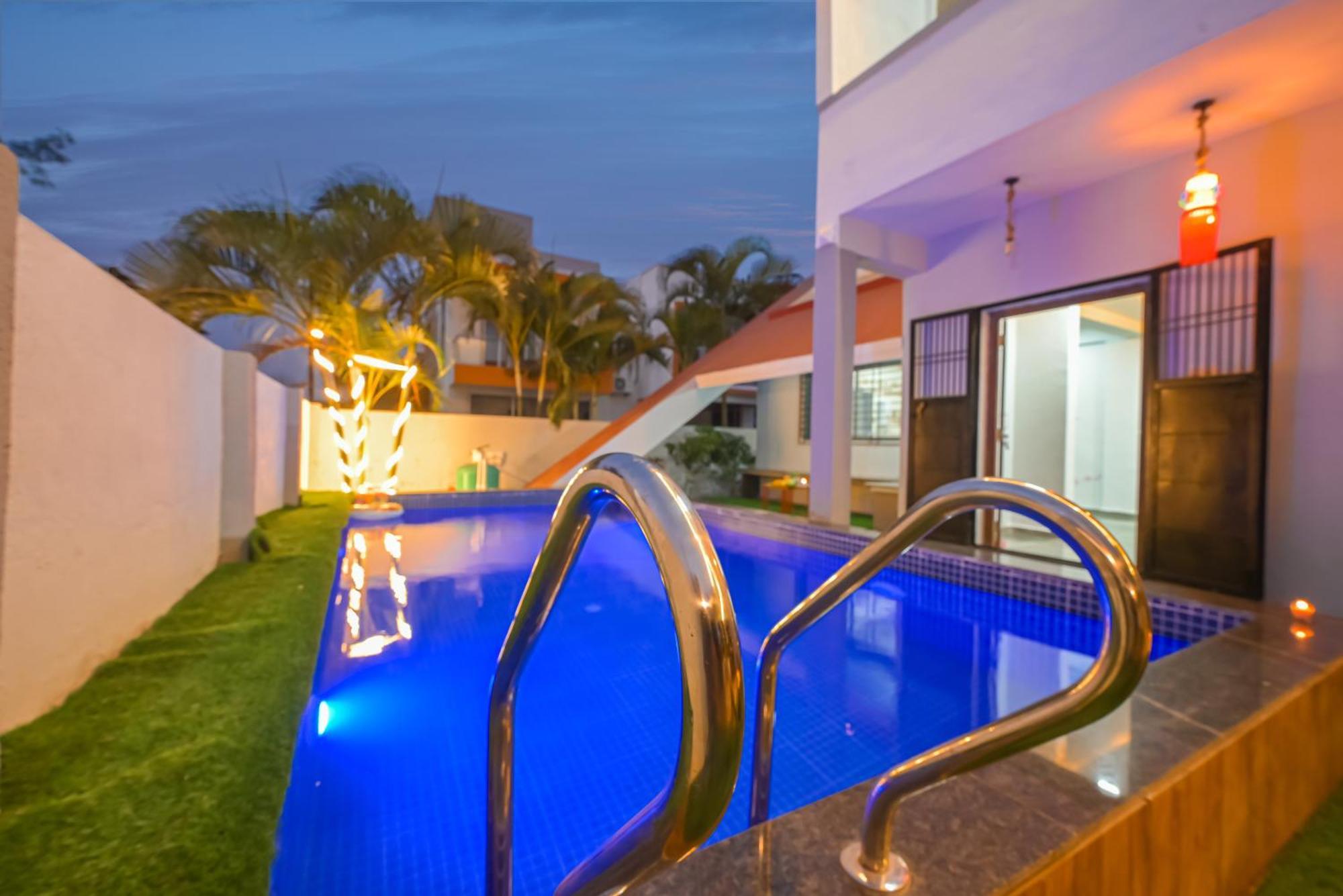 Ll Empyrean Stay II Luxury Ll Celestial Unicorn Villa Ll 3Bhk Ll Ac Ll Private Big Pool Ll Лонавла Екстер'єр фото
