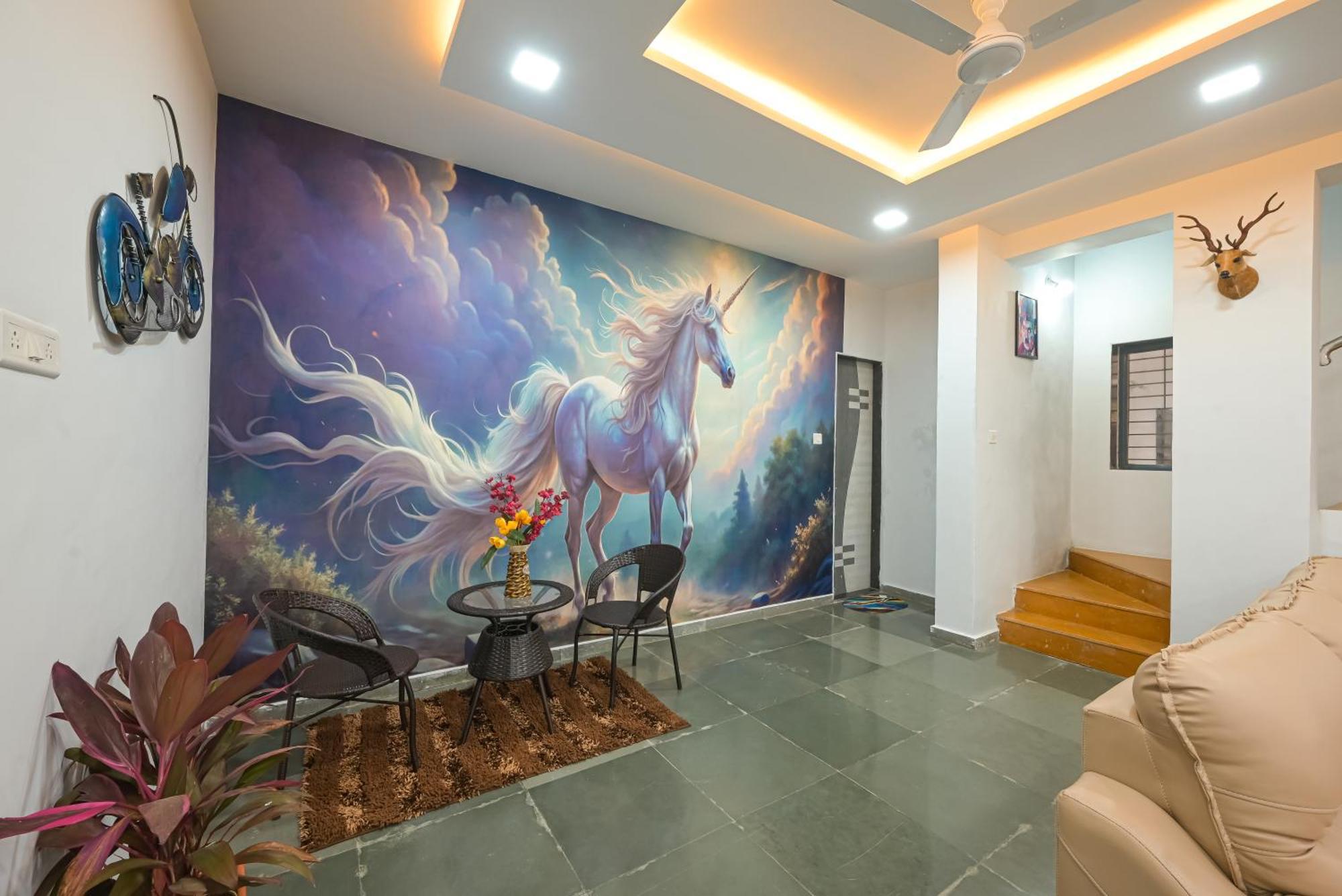 Ll Empyrean Stay II Luxury Ll Celestial Unicorn Villa Ll 3Bhk Ll Ac Ll Private Big Pool Ll Лонавла Екстер'єр фото
