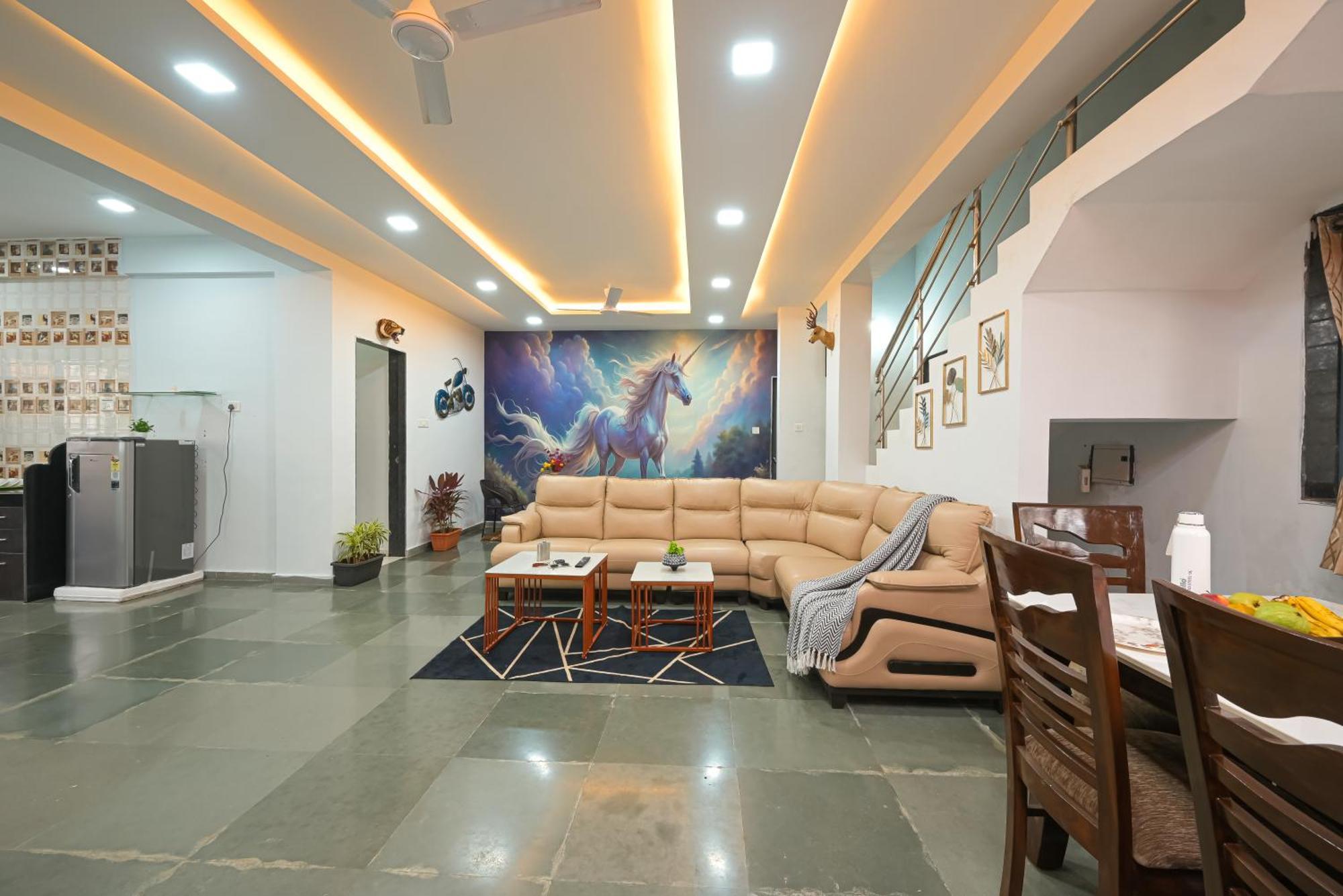 Ll Empyrean Stay II Luxury Ll Celestial Unicorn Villa Ll 3Bhk Ll Ac Ll Private Big Pool Ll Лонавла Екстер'єр фото